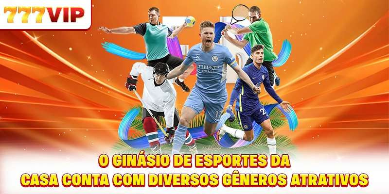 O ginásio de esportes da casa conta com diversos gêneros atrativos O ginásio de esportes da casa conta com diversos gêneros atrativos