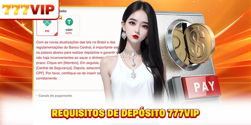 Requisitos de depósito 777VIP