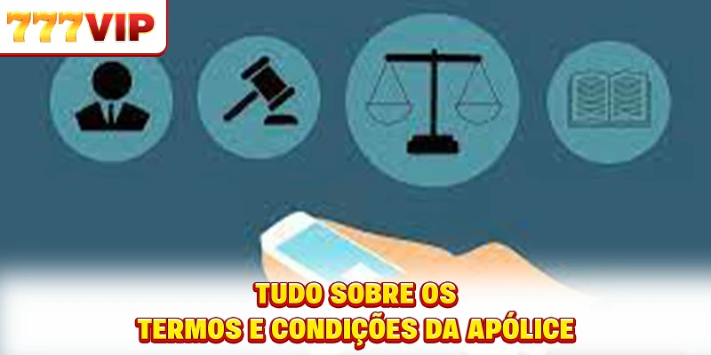 Tudo sobre os termos e condições da apólice