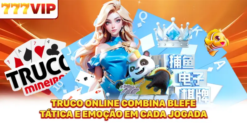 Truco Online combina blefe, tática e emoção em cada jogada